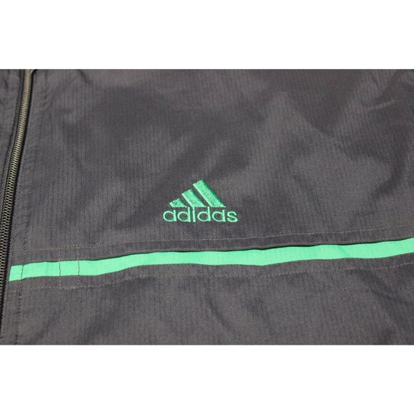 Adidas Full Zip Windbreaker Jacket Men’s Size‎ Large Vintage Lightweight Retro - Picture 12 of 14
